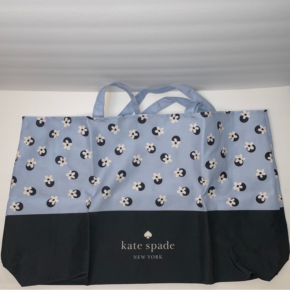 NWOT Kate Spade Floral Canvas Shopper Tote - Picture 3 of 5